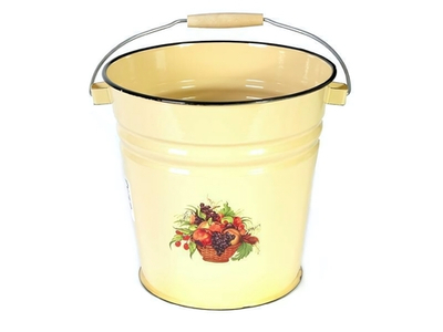 Ведро 12л без крышки, с рисунком