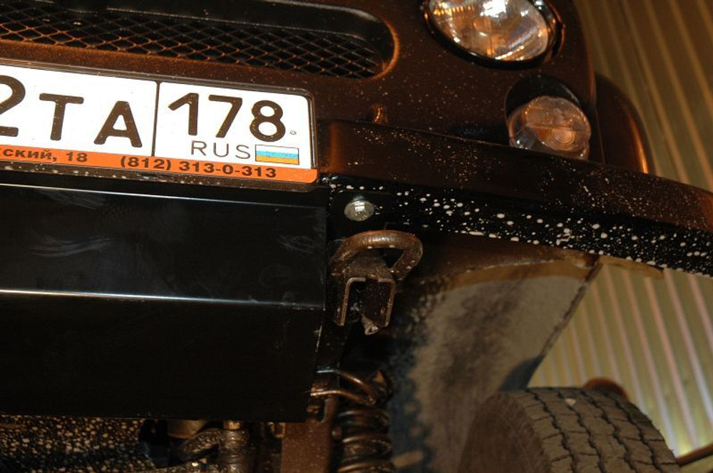 Защита рулевых тяг Sheriff для UAZ Hunter 2011- арт.27.2076