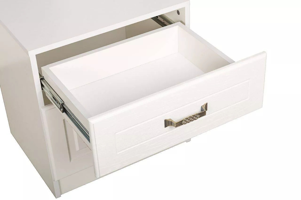 Спальня Ливерпуль вар.2 Белый/Ясень ваниль