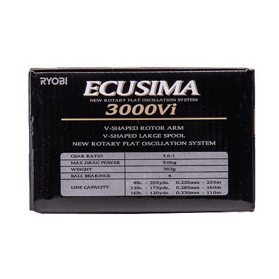 Катушка Ecusima 3000 Vi Ryobi