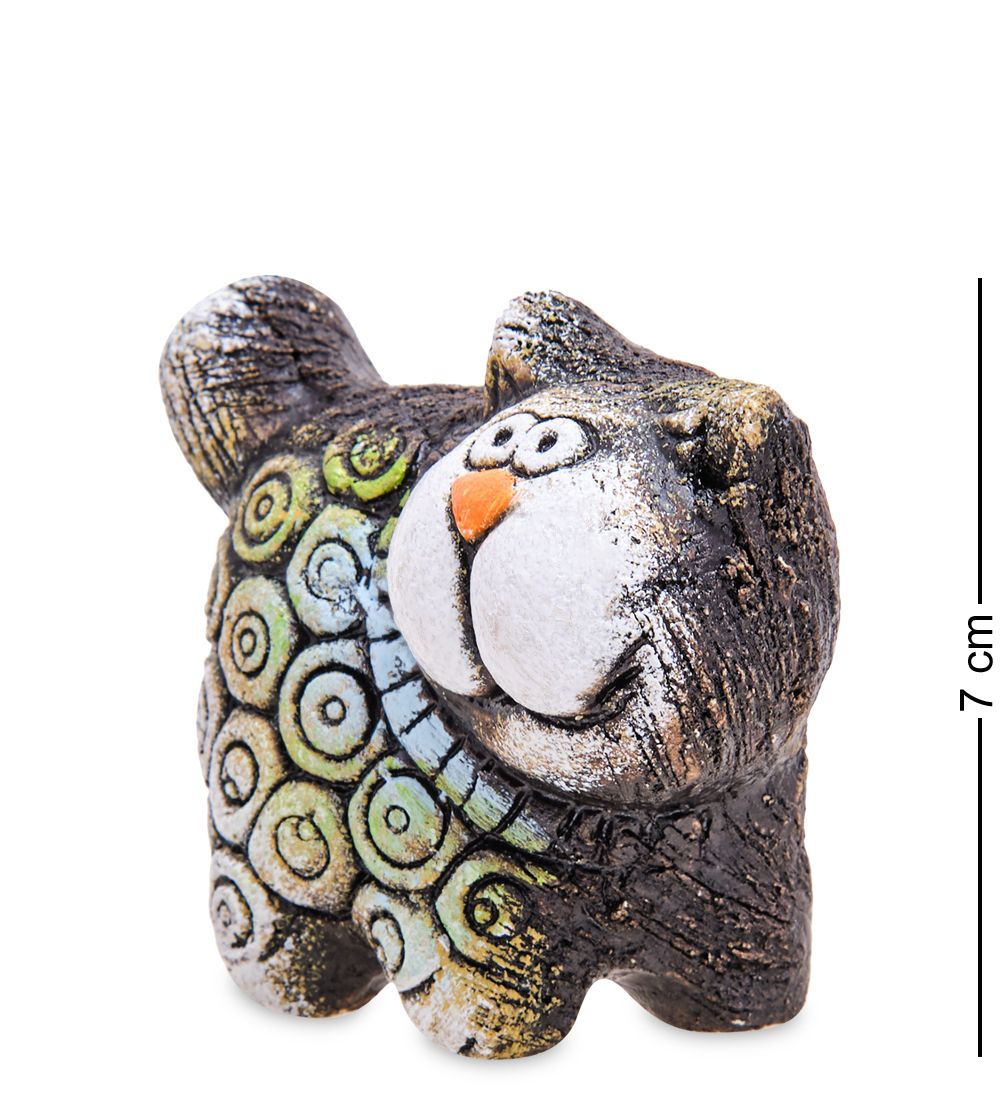 KK-306 Фигурка «Кот Пиф» шамот