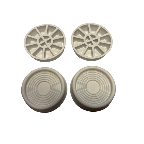 Подставка для стиральных машин и сушильных барабанов (D45мм, комплект 4шт) Белый