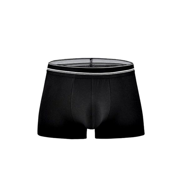 Мужские трусы боксеры черные ROMEO ROSSI 6084-2