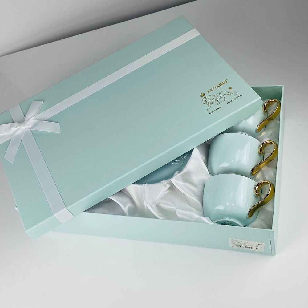 Lenardi 133-418 Чайный набор 12пр. 240мл в под.уп. (х6)Фарфор