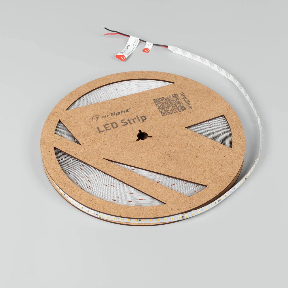 Светодиодная лента UL-A120-10mm 48V Warm2700 (10 W/m, IP20, 30m) (Arlight, Открытый) 053138