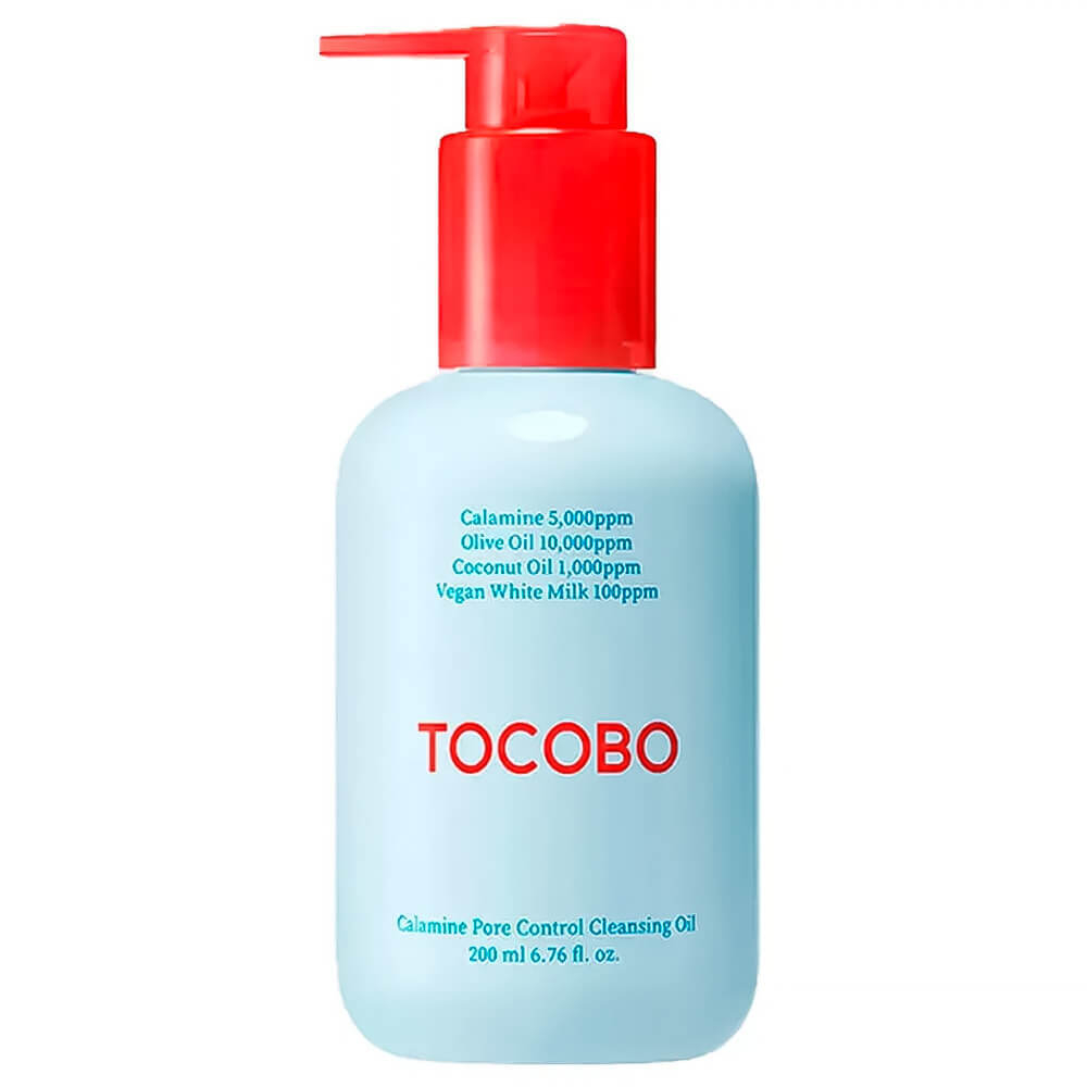 Гидрофильное масло для проблемной кожи с каламином Tocobo Calamine Pore Control Cleansing Oil