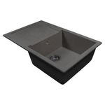 Мойка ML-GMS107 СТАНДАРТ с крылом, темно-серый (309), 770*493*190мм