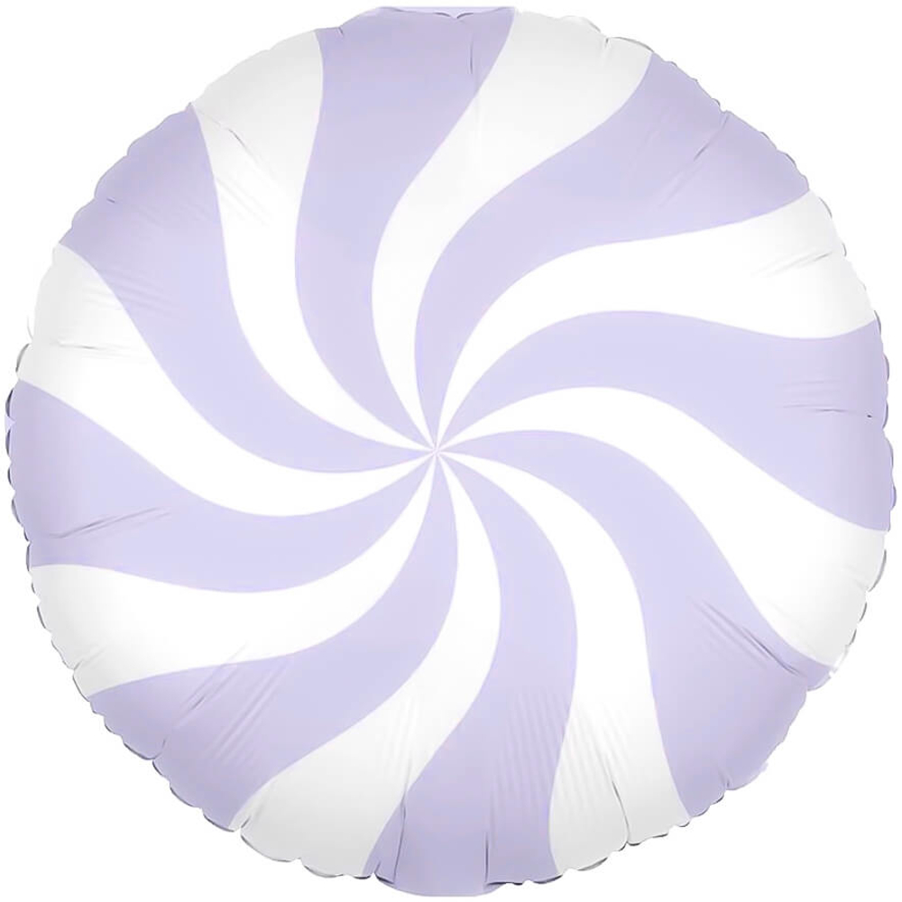 Шар круг Леденец сиреневый