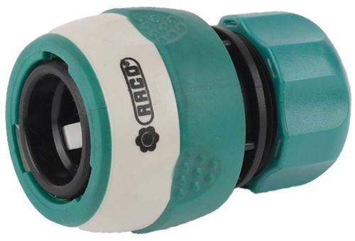 RACO COMFORT-PLUS 1/2″, соединитель быстросъёмный для шланга, из ABS-пластика с TPR