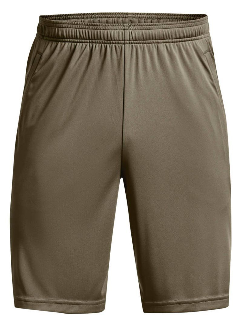 Мужские шорты теннисные Under Armour Men's UA Tech Graphic Shorts - tent/khaki gray