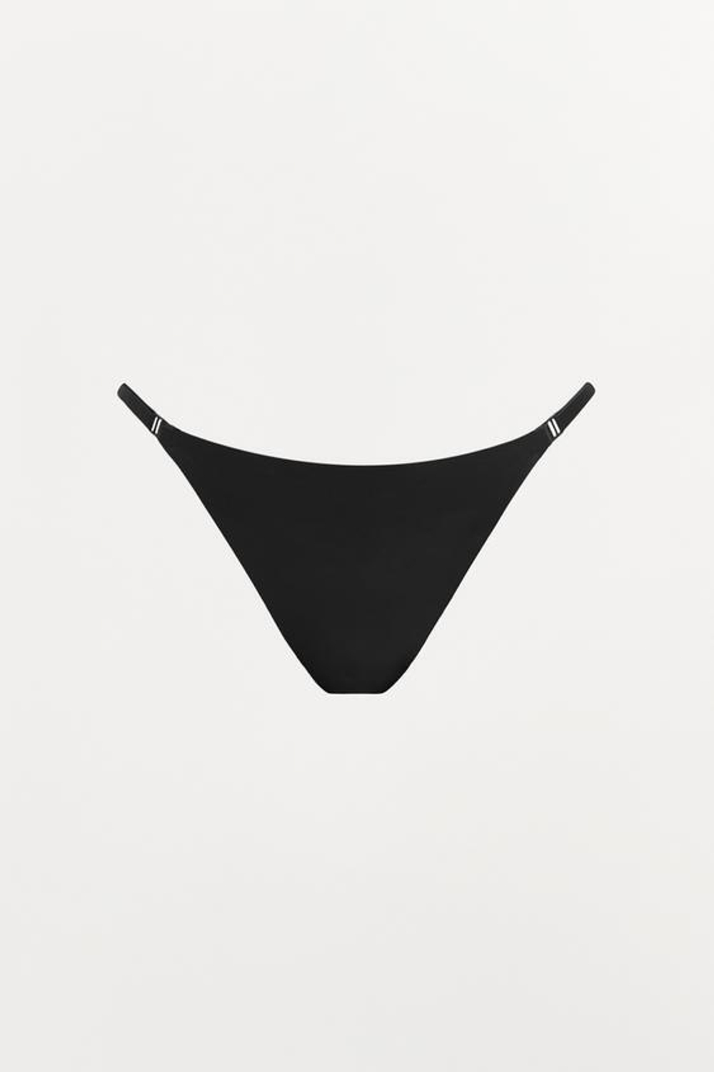 ZARA ТРУСЫ ТАНГА ИЗ СМЕСОВОГО ПОЛИАМИДА, ЧЕРНЫЙ