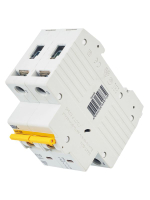 Выключатель автоматический модульный 2п C 10А 6кА ВА47-60M KARAT IEK MVA31-2-010-C