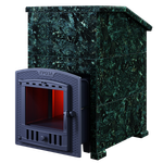 Чугунная печь для бани Комплект Гроза 24 (П2) Президент 930/30/40 Пироксенит