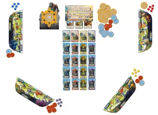 Настольная игра Скайтопия. Во власти времени