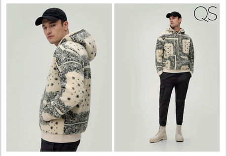 Толстовка утепленная мужская s.Oliver