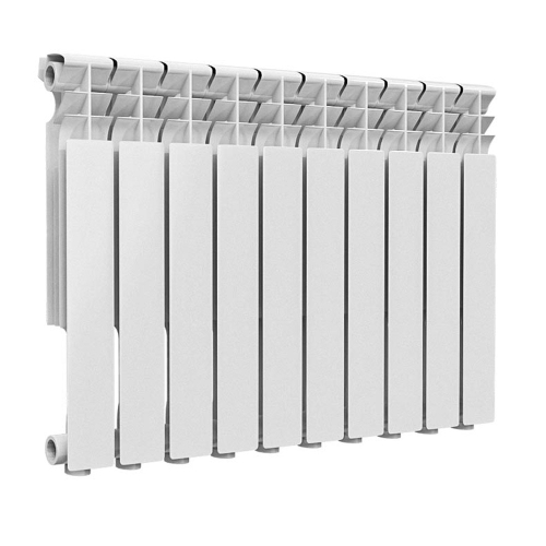 Радиатор алюминиевый Ogint Delta Plus 500 10 секций белый RAL 9016