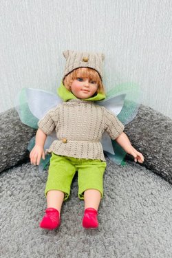 УЦЕНКА Кукла LAMAGIK мягконабивная  28см Branca (41033)