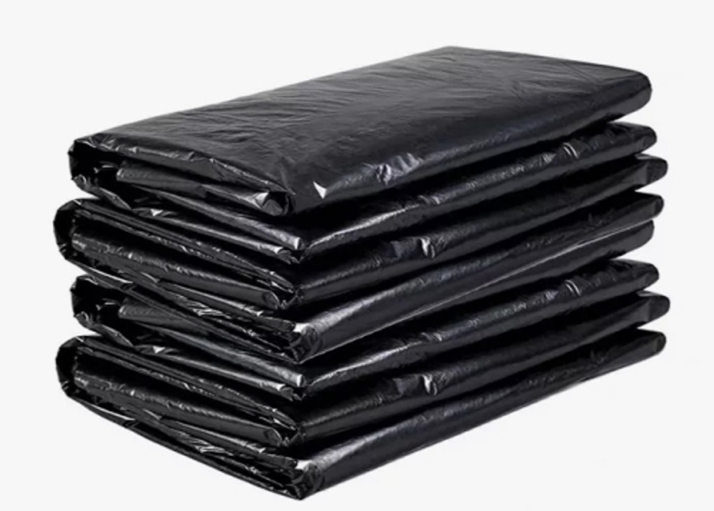 Мешки мусорные в пластах 240 л 90х140 см 50 мкм (10/100шт)