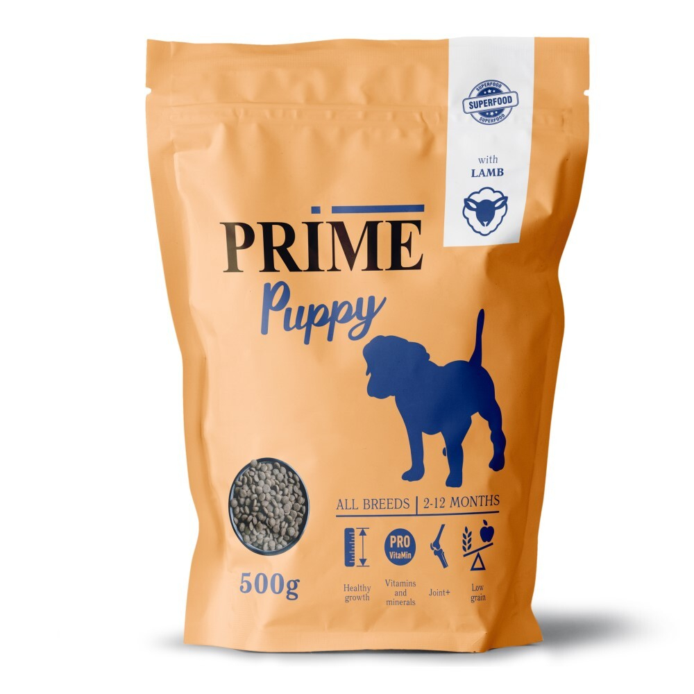 Prime корм для щенков всех пород с ягненком (Puppy)