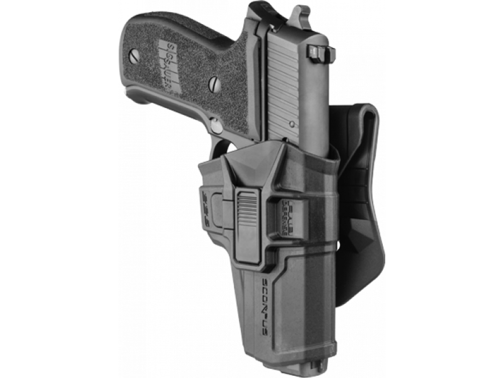 Кобура с кнопкой для SIG SAUER P226 (правша), черный, Fab Defense