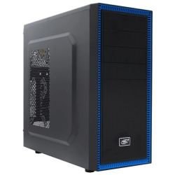 Корпус для компьютера Deepcool TESSERACT BF, ATX, Black-Blue, без БП[DP-CCATX-TSRBFBK]
