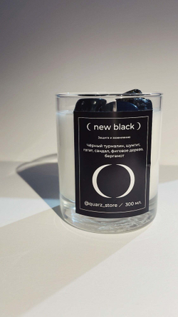 Свеча NEW BLACK
