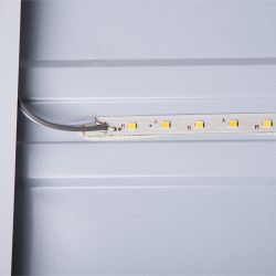 ULP-Q116 6060-36W-4000K+6500K WHITE Светильник светодиодный потолочный универсальный. Белый свет4000K-Холодный свет5000К-Дневной свет6500K. Рассеиватель матовый. Встроенный и-п. Корпус белый. ТМ Volpe