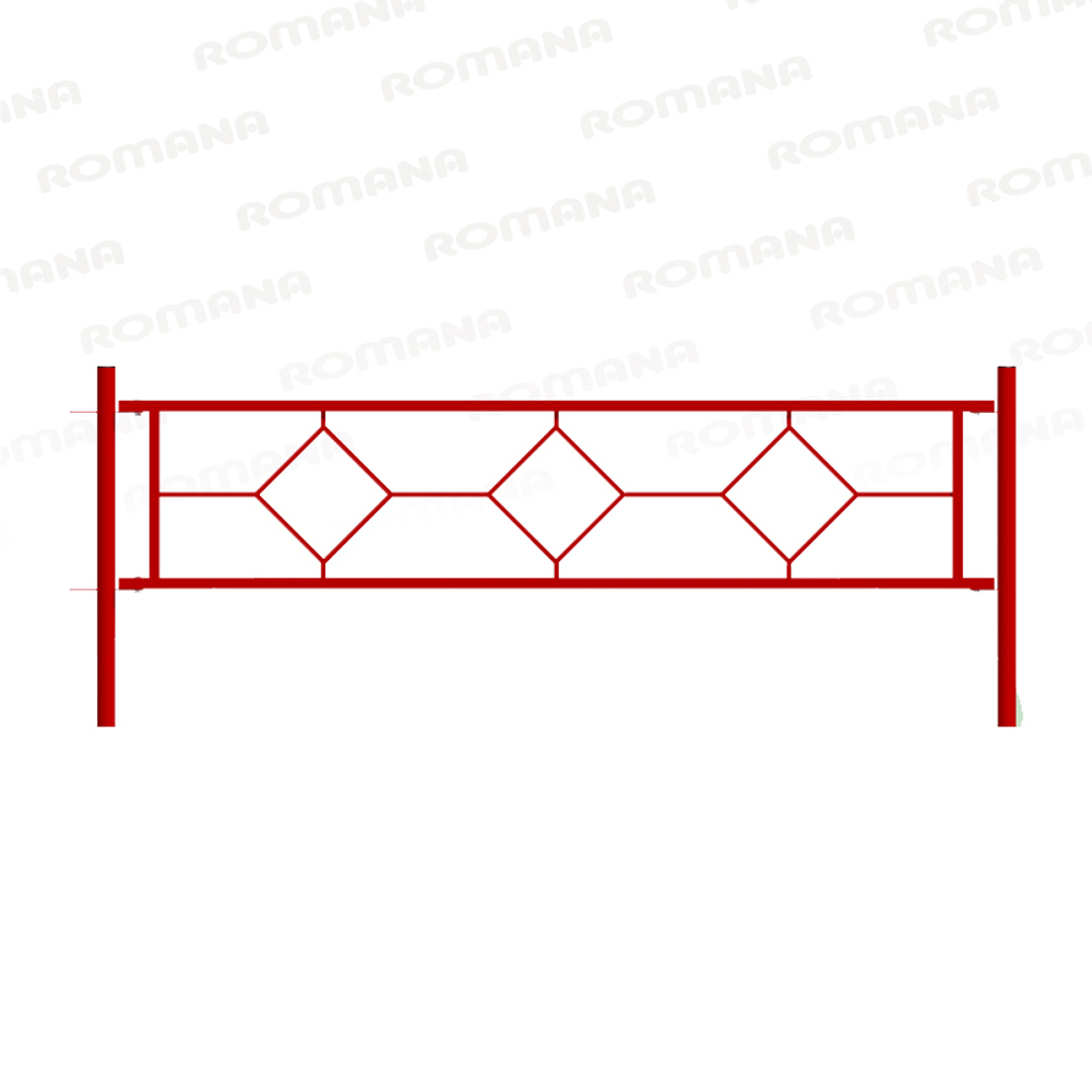 Ограждение металлическое Romana 303.03.00