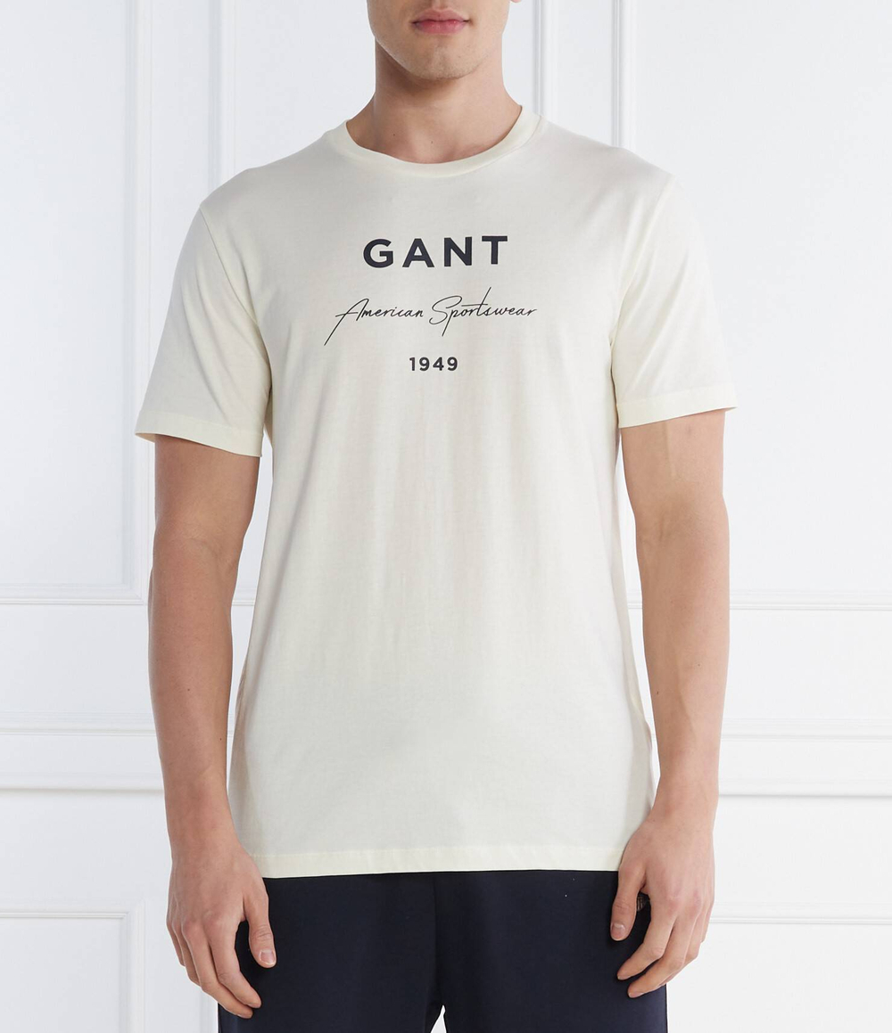 Футболка Gant - кремовый(2013070)