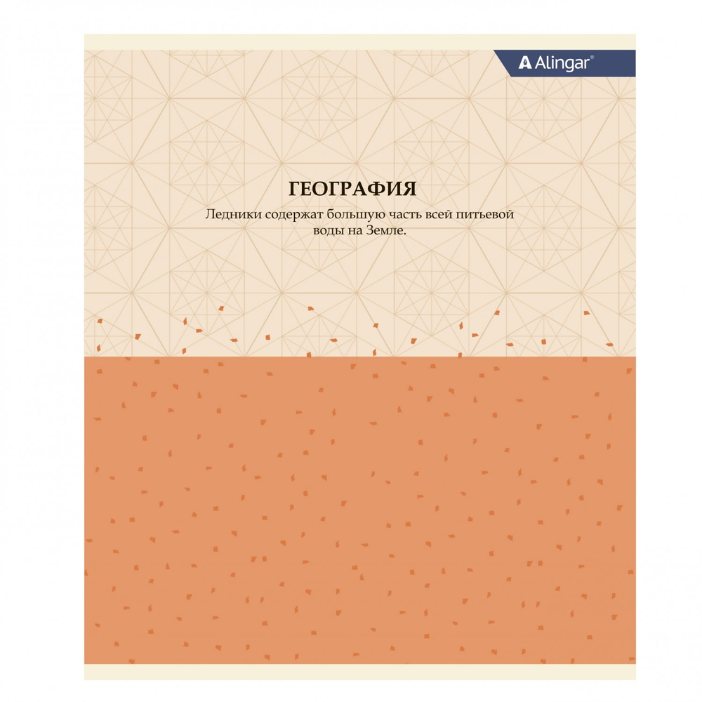 Комплект предметных тетрадей А5 48л., 10 предметов, со справочным материалом, скрепка, мелов. картон (стандарт), блок офсет, Alingar "Pastel classic"