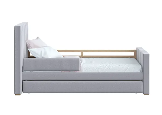 Защитный бортик Cosy антивандальная ткань (серый)