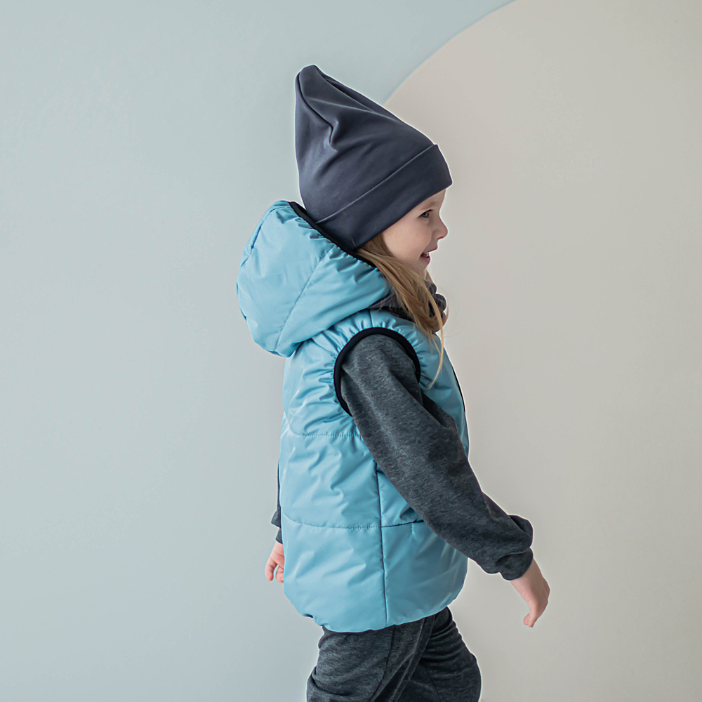 Жилет утепленный "Сизый"