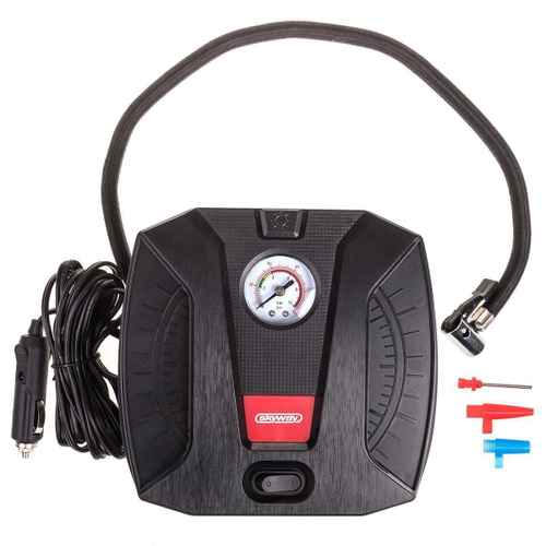 Компрессор Skyway Атлант-04 25л/мин 10 атм 3 насадки с фонарем