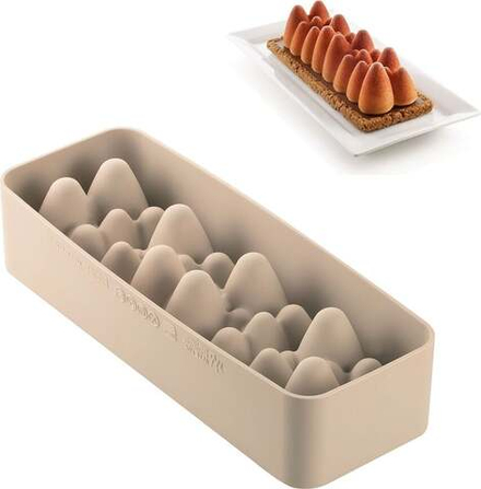 Форма для запекания Silikomart Forma do ciasta Kit Ice Glow, овальная, силикон, 26 10 см