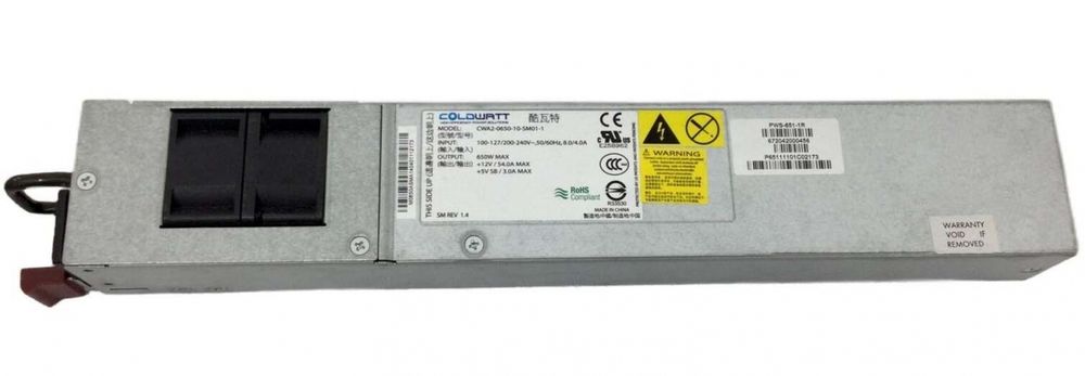 Блок питания SuperMicro 650W High-efficiency Power Supply CWA2-0650-10-SM01-1