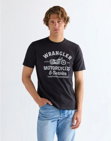 Футболка мужская WRANGLER AMERICANA TEE BLACK