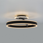 Citilux Дуэт CL719741 LED Люстра с пультом Чёрная