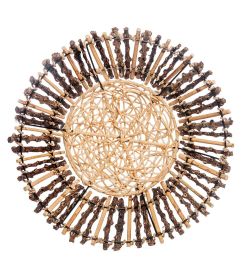 63-034-02 Декоративная корзинка средняя (о.Бали)