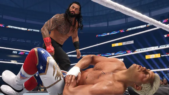PS5 WWE 2K24 (Б/У, Английская версия, PPSA-16307)