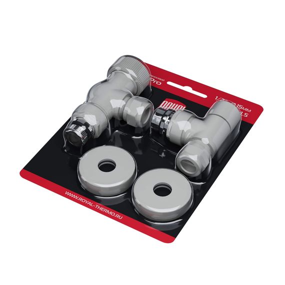 Набор термостатический осевой Royal Thermo Design Pro 15мм М30х1,5 (Белый) купить в Москве и Московской области по низкой цене с доставкой по России — (7) Набор термостатический осевой Royal Thermo Design Pro 15мм М30х1,5 (Белый) — (7)