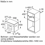 Встраиваемая кофемашина Bosch CTL9181D0