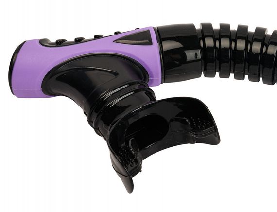 Трубка Seac Reverse Dry черный/фиолетовый