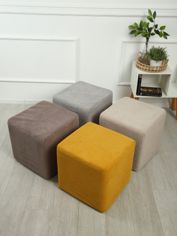 Пуф Mini серый