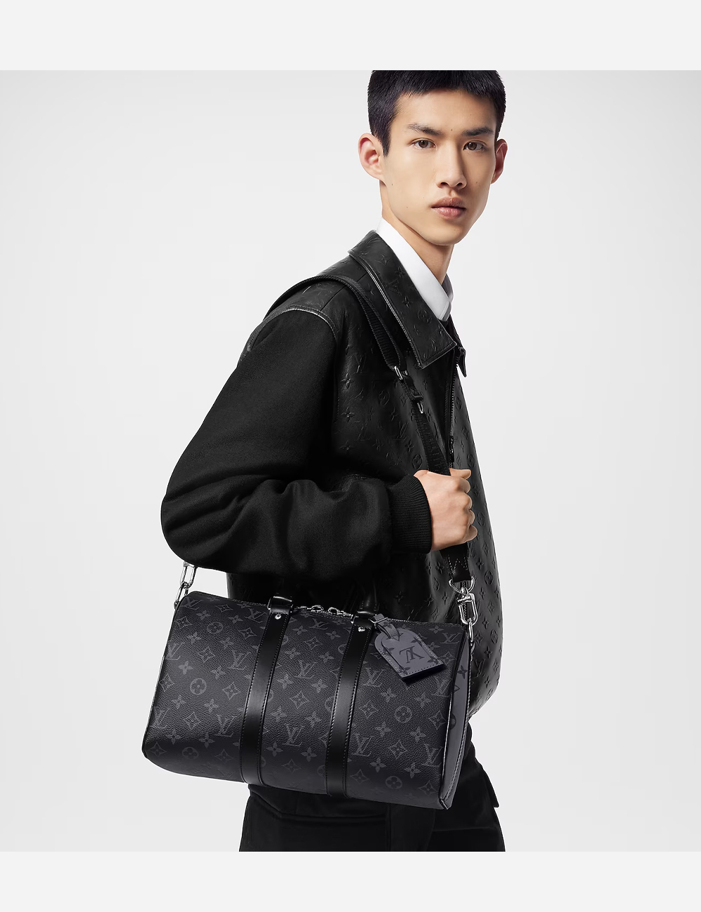 Дорожная Сумка Louis Vuitton Keepall Bandoulière 35 "Monogram Eclipse"