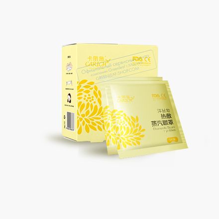 Маска-компресс для глаз паровая с ромашкой CARICH, 10 шт. ( 0.5 PV ) (Купон)