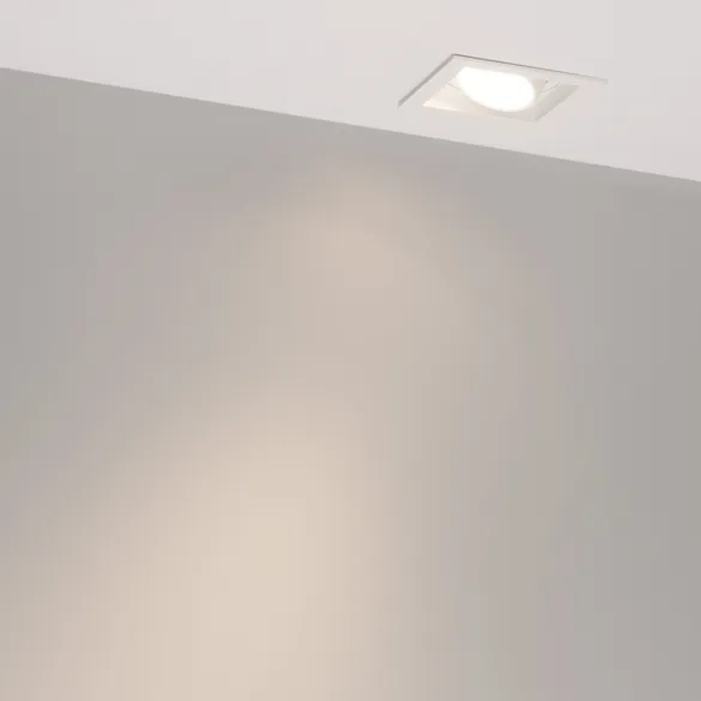 Светильник MS-VORTEX-BUILT-S90x90-12W Day4000 (WH-WH, 40 deg, 230V) (Arlight, IP20 Металл, 5 лет) 057915