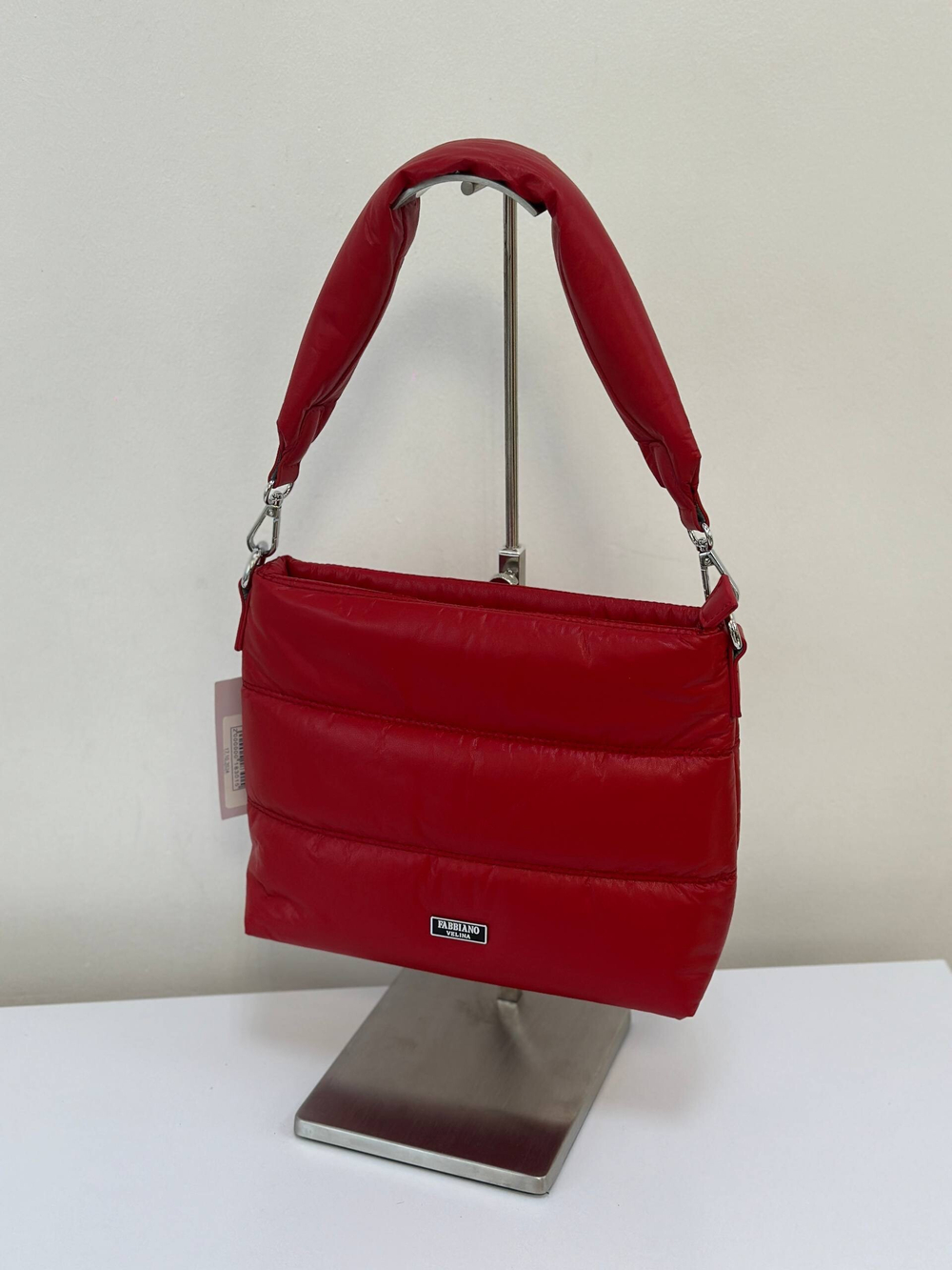 592539-7 RED Сумка женская, экокожа 25*9*21