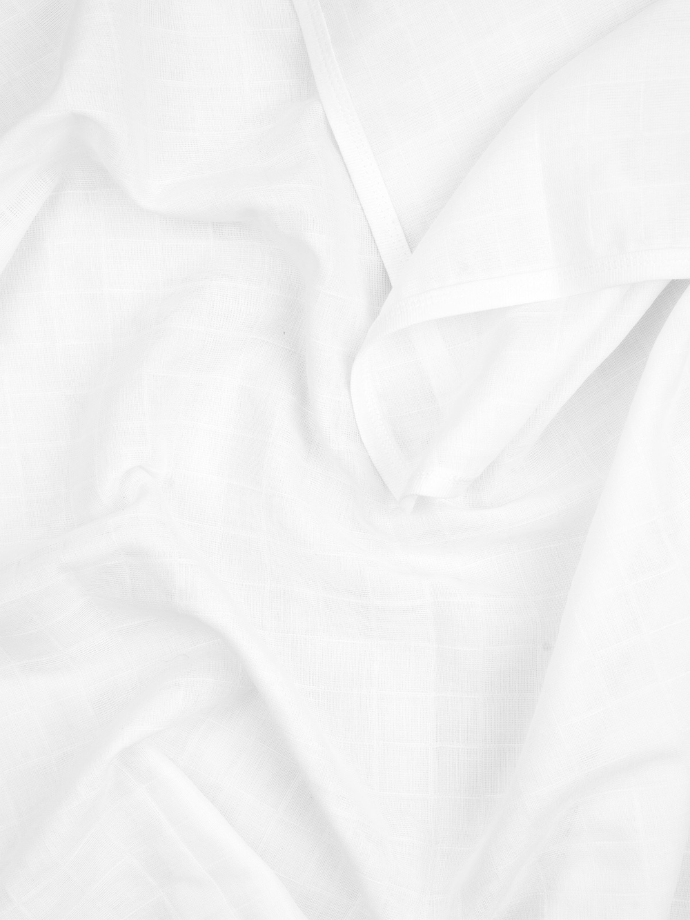 Сет из 2х муслиновых пелёнок Mjölk Хлопок/White