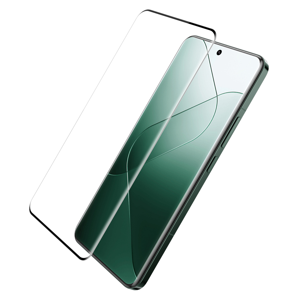 Защитное стекло 3D из закаленного стекла от Nillkin для Xiaomi 14 Pro и 14 Ultra, серия 3D CP+MAX Anti-Explosion Glass Screen Protector (закругленные края)