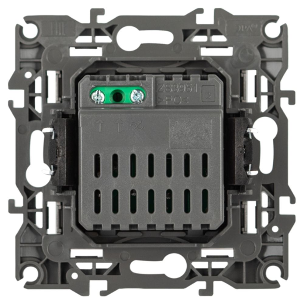 Светорегулятор ЭРА Серия 12 12-4101-01М поворотно-нажимной, 400ВА 230В, белый матовый